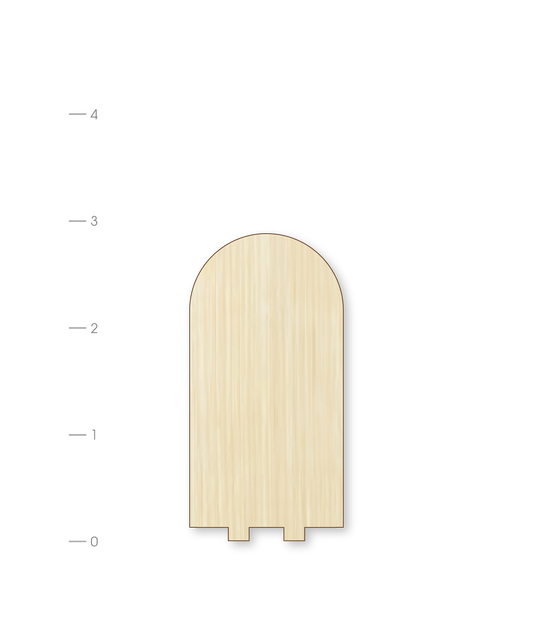 Blank Canvas Arch DIY Woodie