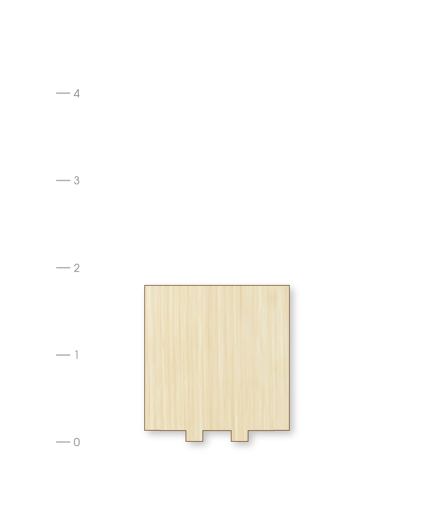 Blank Canvas Square DIY Woodie