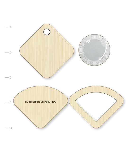 Photo Keychain DIY Woodie