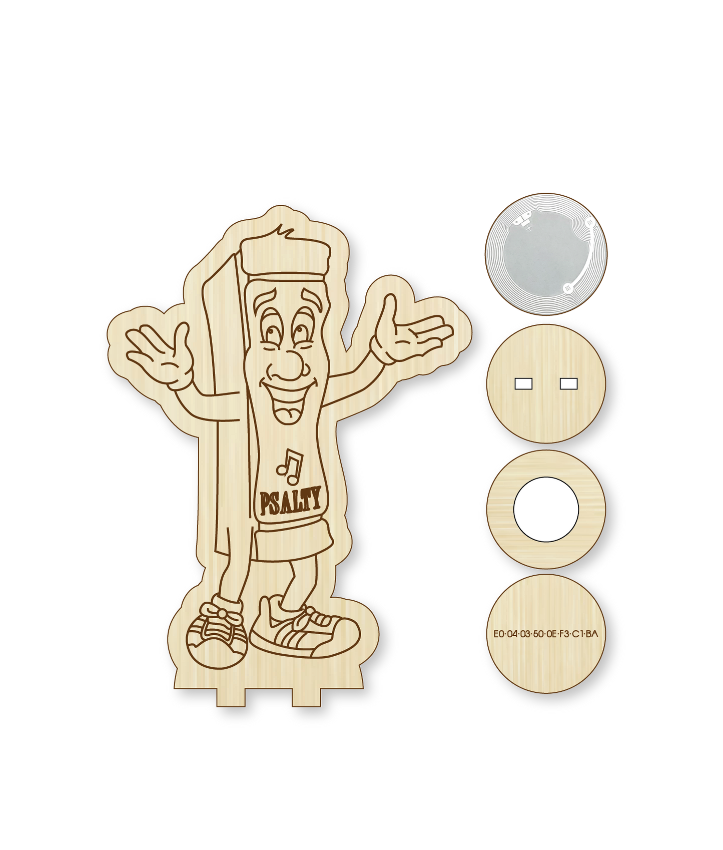 Psalty the Singing Songbook DIY Woodie (Announcing)