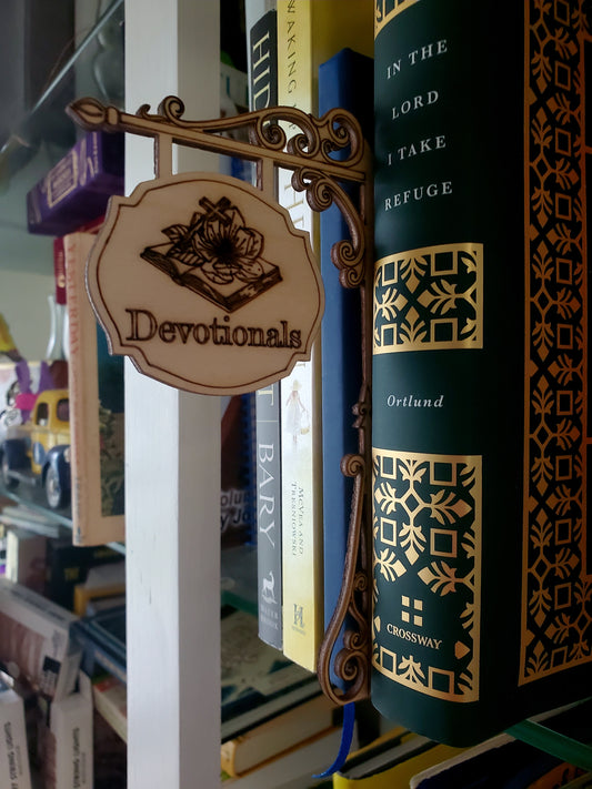 Bookmark Sign - Devotionals