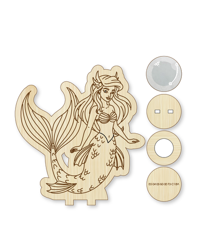 Mermaid DIY Woodie