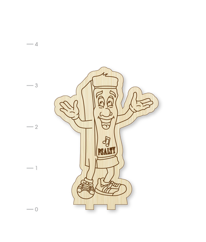 Psalty the Singing Songbook DIY Woodie (Announcing)