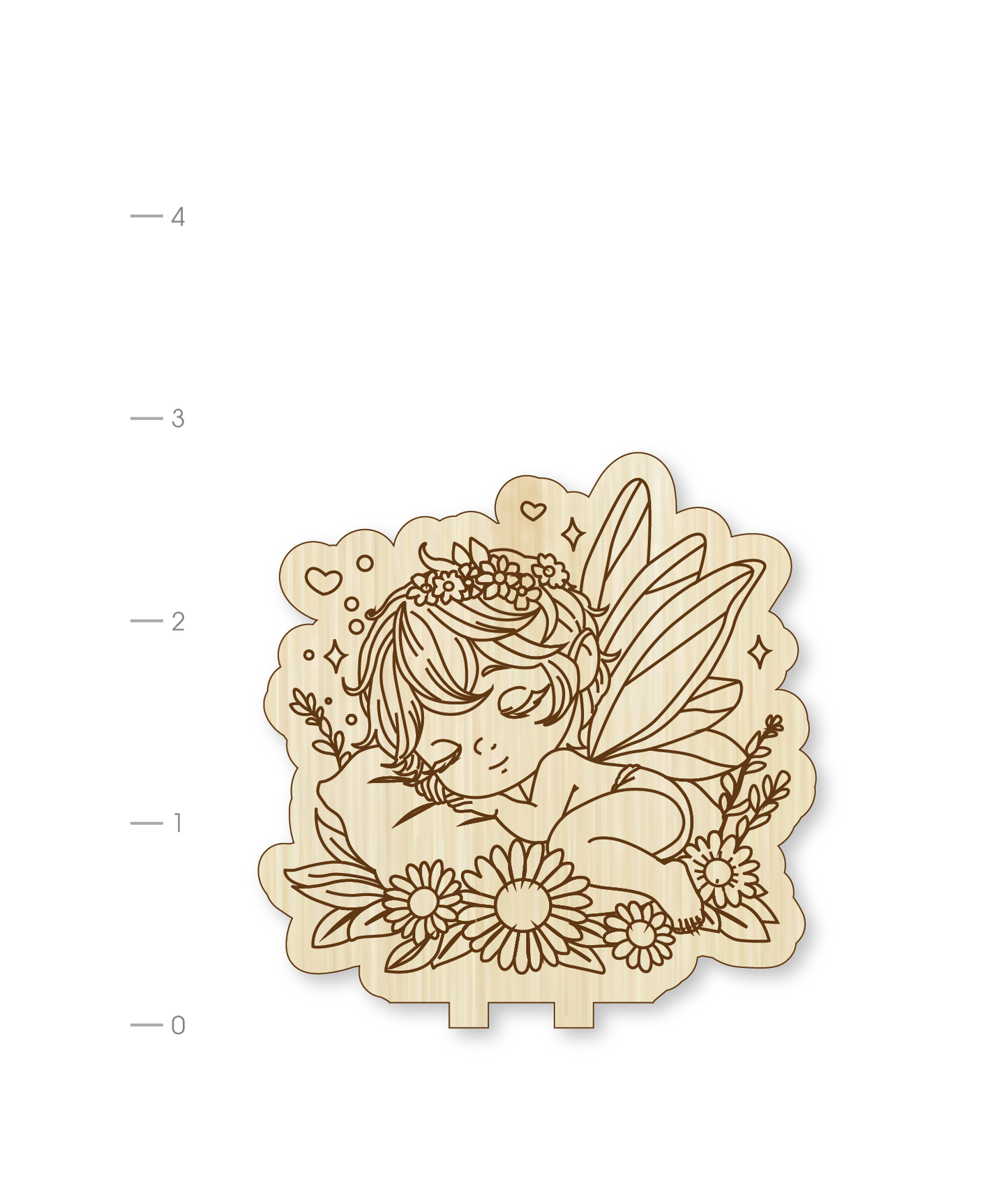 Sleeping Fairy DIY Woodie