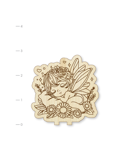 Sleeping Fairy DIY Woodie