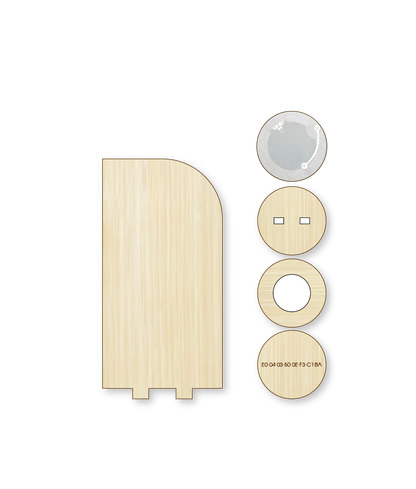 Blank Canvas Swoop DIY Woodie