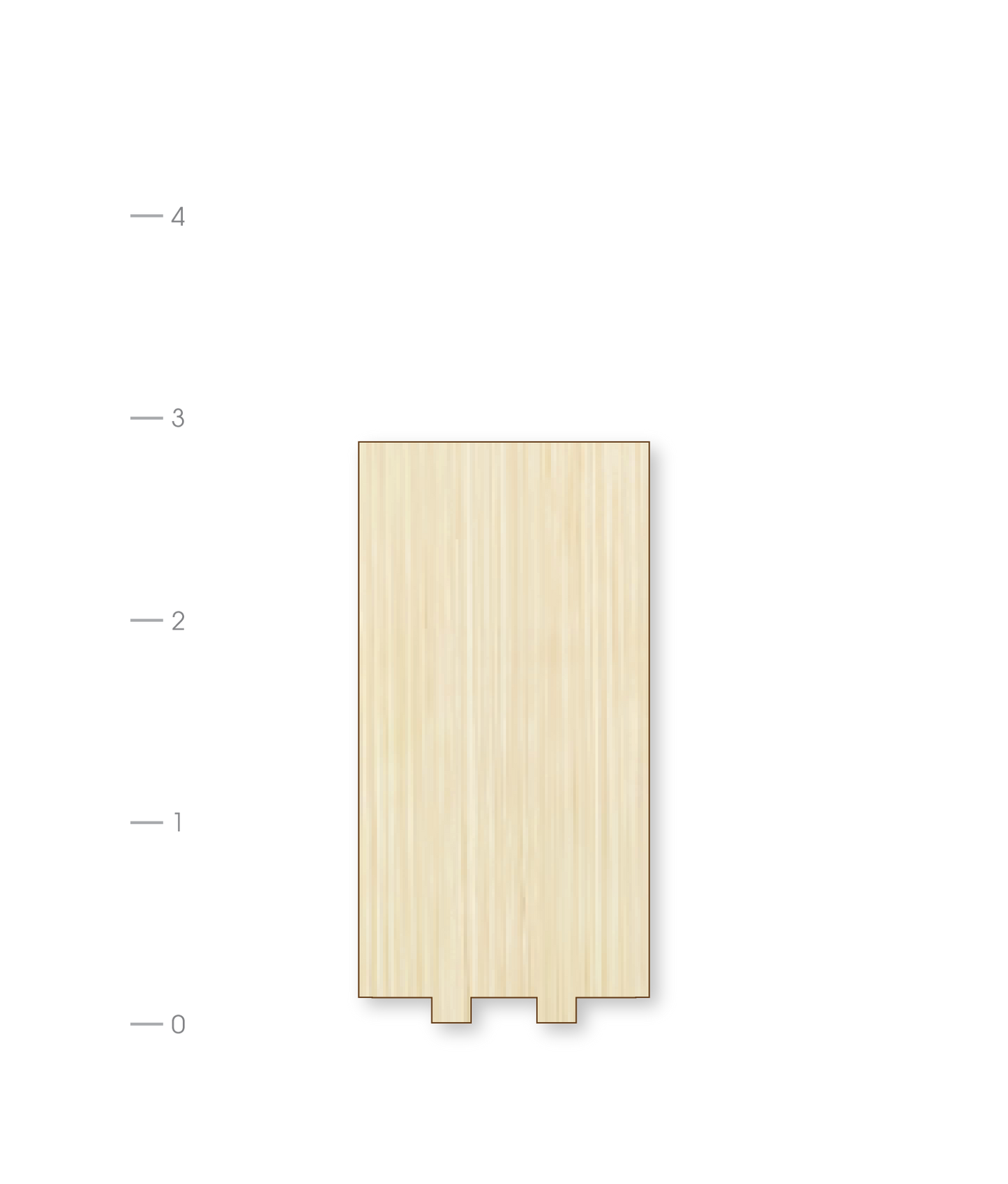 Blank Canvas Rectangle DIY Woodie