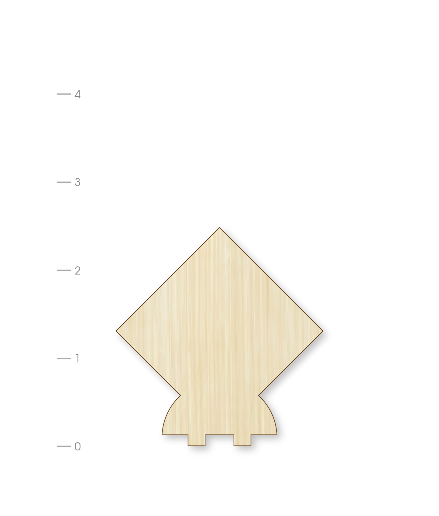 Blank Canvas Diamond DIY Woodie