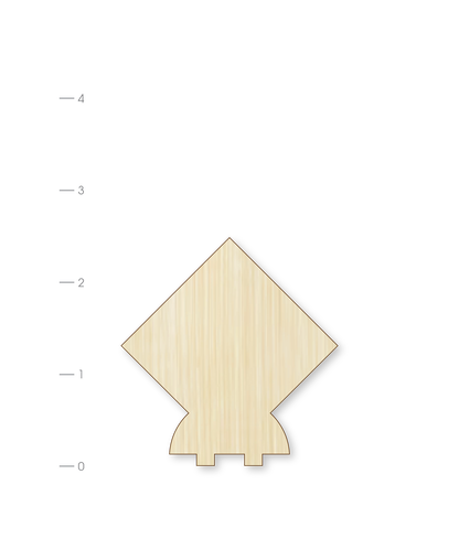 Blank Canvas Diamond DIY Woodie