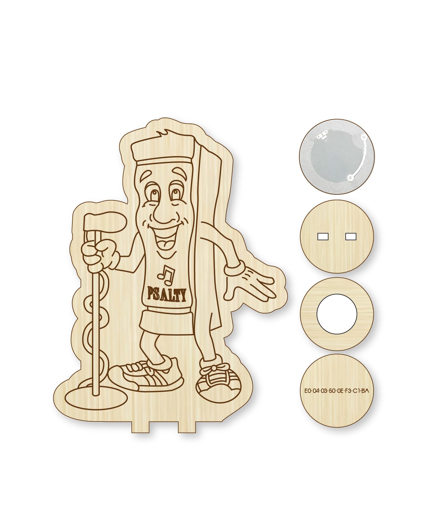 Psalty the Singing Songbook DIY Woodie (Microphone)